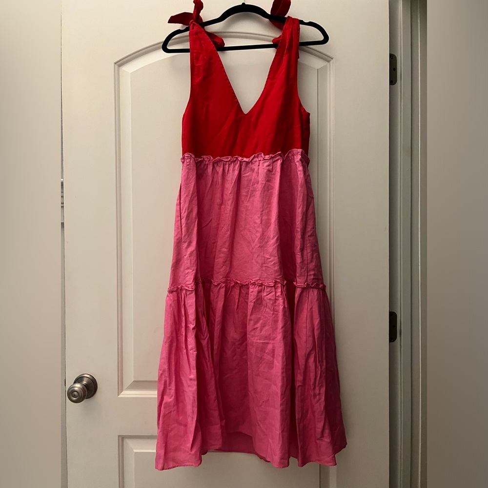 NWOT Petal and Pup Tie Shoulder Dress, Size 4